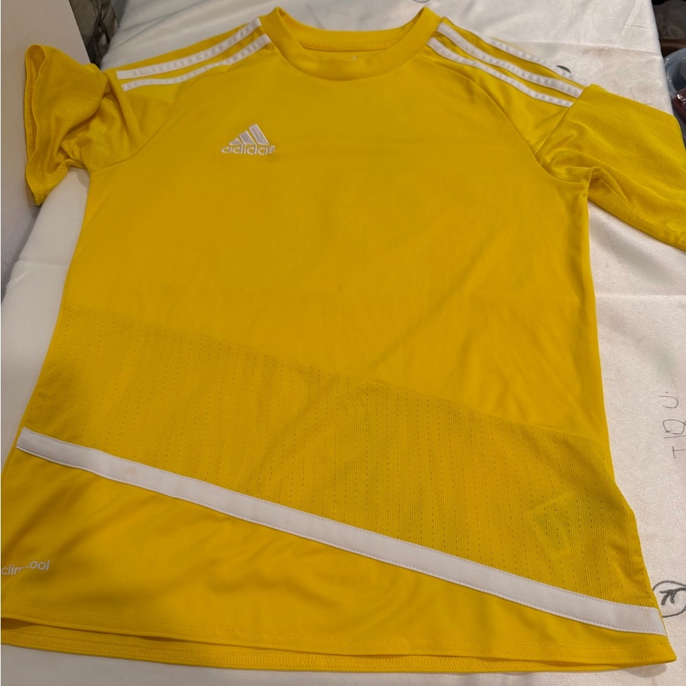 Adidas Kids Bright Yellow Jersey